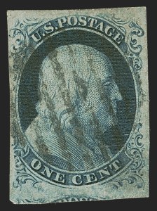 Sale 1290, Lot 1077, 1851-56 Issue (Scott 5-17)