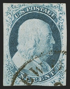 Sale Number 1290, Lot Number 1079, 1851-56 Issue (Scott 5-17)
