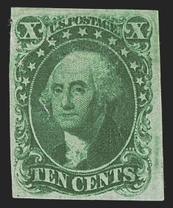 Sale 1290, Lot 1086, 1851-56 Issue (Scott 5-17)