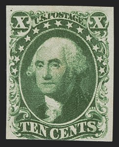 Sale 1290, Lot 1088, 1851-56 Issue (Scott 5-17)