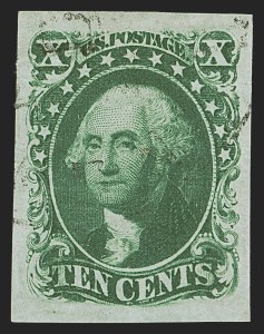 Sale 1290, Lot 1091, 1851-56 Issue (Scott 5-17)