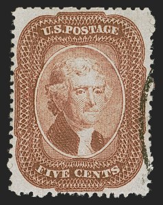 Sale 1290, Lot 1107, 1857-60 Issue (Scott 18-39)