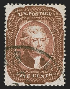 Sale 1290, Lot 1108, 1857-60 Issue (Scott 18-39)