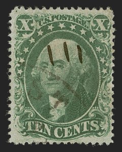 Sale 1290, Lot 1117, 1857-60 Issue (Scott 18-39)