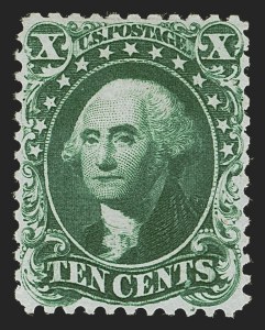 Sale 1290, Lot 1134, 1875 Reprint of 1857-60 Issue (Scott 40-47)