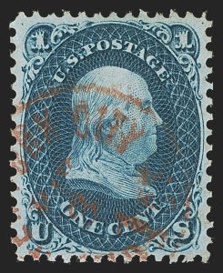 Sale 1290, Lot 1144, 1861-66 Issue (Scott 56-78)