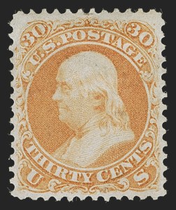 Sale 1290, Lot 1162, 1861-66 Issue (Scott 56-78)