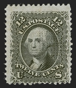 Sale 1290, Lot 1182, 1867-68 Grilled Issue (Scott 79-101)