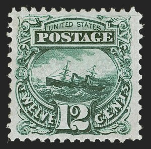 Sale 1290, Lot 1239, 1875 Re-Issue of 1869 Pictorial Issue (Scott 123-133a)