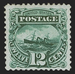 Sale 1290, Lot 1240, 1875 Re-Issue of 1869 Pictorial Issue (Scott 123-133a)