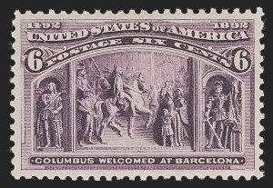 Sale 1290, Lot 1280, 1893 Columbian Issue (Scott 230-245)