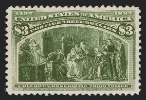 Sale 1290, Lot 1290, 1893 Columbian Issue (Scott 230-245)