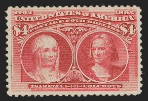 Sale 1290, Lot 1295, 1893 Columbian Issue (Scott 230-245)