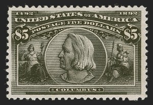 Sale 1290, Lot 1298, 1893 Columbian Issue (Scott 230-245)