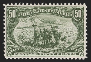 Sale Number 1290, Lot Number 1313, 1898 Trans-Mississippi Issue (Scott 285-293)