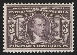Sale 1290, Lot 1373, 1904 Louisiana Purchase, 1907 Jametown Issues (Scott 323-330)