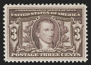 Sale 1290, Lot 1374, 1904 Louisiana Purchase, 1907 Jametown Issues (Scott 323-330)