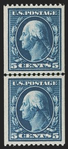 Sale 1290, Lot 1386, 1908-10 Washington-Franklin Issues (Scott 331-356)