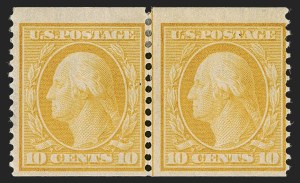 Sale 1290, Lot 1393, 1908-10 Washington-Franklin Issues (Scott 331-356)