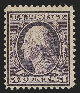 Sale 1290, Lot 1398, 1909 Bluish Paper Issue (Scott 357-366)