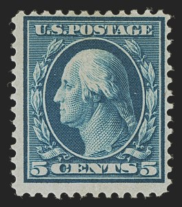Sale 1290, Lot 1399, 1909 Bluish Paper Issue (Scott 357-366)