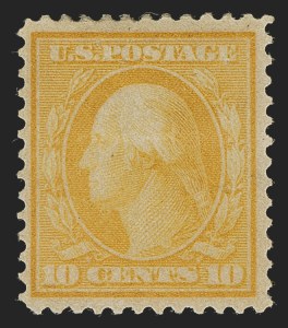 Sale 1290, Lot 1404, 1909 Bluish Paper Issue (Scott 357-366)
