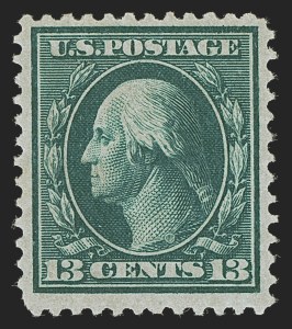 Sale 1290, Lot 1406, 1909 Bluish Paper Issue (Scott 357-366)