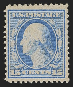Sale 1290, Lot 1407, 1909 Bluish Paper Issue (Scott 357-366)