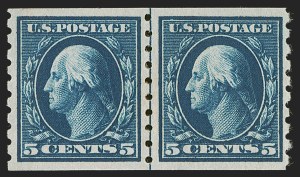 Sale 1290, Lot 1426, 1910-13 Washington-Franklin Issue (Scott 374-396)