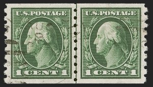 Sale Number 1290, Lot Number 1443, 1912-15 Washington-Franklin Issue (Scott 405-461)