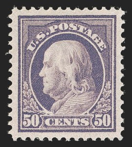 Sale 1290, Lot 1446, 1912-15 Washington-Franklin Issue (Scott 405-461)