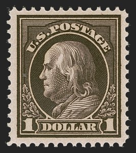 Sale 1290, Lot 1448, 1912-15 Washington-Franklin Issue (Scott 405-461)