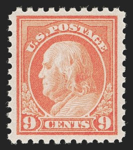 Sale 1290, Lot 1450, 1912-15 Washington-Franklin Issue (Scott 405-461)