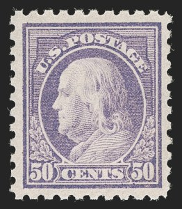 Sale 1290, Lot 1452, 1912-15 Washington-Franklin Issue (Scott 405-461)