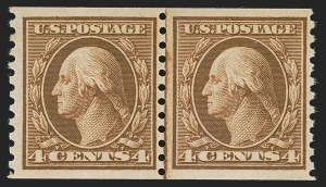 Sale 1290, Lot 1464, 1912-15 Washington-Franklin Issue (Scott 405-461)