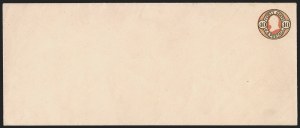 Sale 1290, Lot 1628, Postal Stationery from the Venn Estate, 1853 thru 1874 Issues