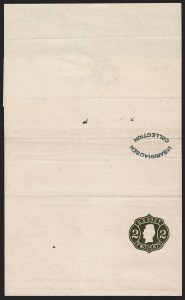 Sale 1290, Lot 1629, Postal Stationery from the Venn Estate, 1853 thru 1874 Issues