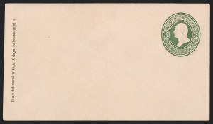 Sale 1290, Lot 1653, Postal Stationery, 1876 Centennial Special Printings, 1c-3c values