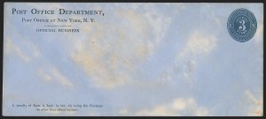 Sale 1290, Lot 1721, Postal Stationery, Officials and Group Lots from the Venn Estate