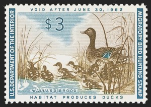 Sale 1290, Lot 1784, Hunting Permits, the "Lifemates" #1 P.S.E. Set Registry