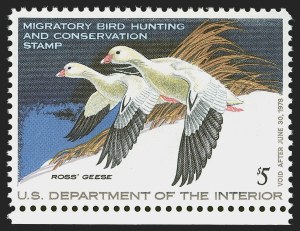 Sale 1290, Lot 1797, Hunting Permits, the "Lifemates" #1 P.S.E. Set Registry