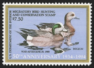 Sale 1290, Lot 1800, Hunting Permits, the "Lifemates" #1 P.S.E. Set Registry