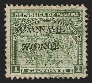 Sale 1290, Lot 1817, U.S. Possessions, Canal Zone