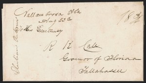 Sale 1291, Lot 100, Florida Postal History: Territorial Period, cont. (S-Y, Balance)