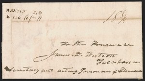 Sale 1291, Lot 103, Florida Postal History: Territorial Period, cont. (S-Y, Balance)