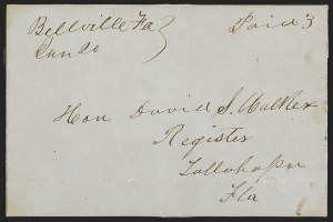 Sale 1291, Lot 111, Florida Postal History: Statehood Period