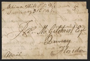 Sale 1291, Lot 114, Florida Postal History: Statehood Period