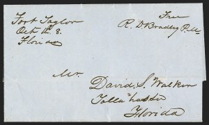 Sale 1291, Lot 116, Florida Postal History: Statehood Period