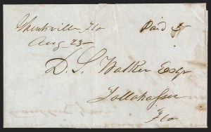 Sale 1291, Lot 117, Florida Postal History: Statehood Period