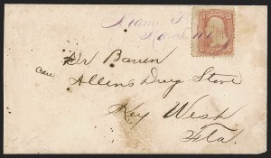 Sale 1291, Lot 121A, Florida Postal History: Statehood Period
